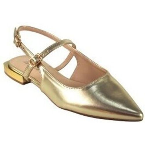 Schuhe 24008 goldener Damenschuh - Isteria - Modalova