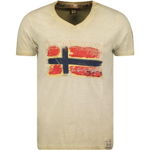 Geo Norway T-Shirt SW1561HGN-BEIGE - Geo Norway - Modalova