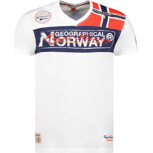 T-Shirt SX1130HGN-White - geographical norway - Modalova