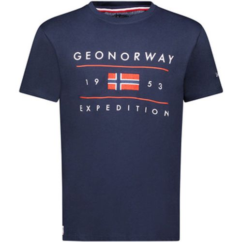 Geo Norway T-Shirt SY1355HGN-Navy - Geo Norway - Modalova