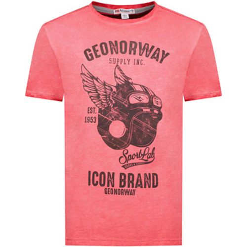 Geo Norway T-Shirt SY1360HGN-Red - Geo Norway - Modalova