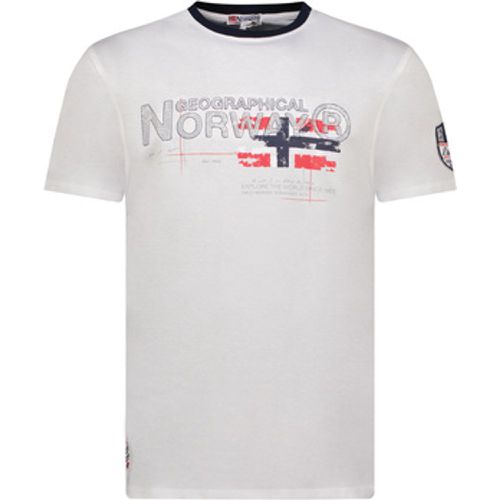 T-Shirt SY1450HGN-White - geographical norway - Modalova
