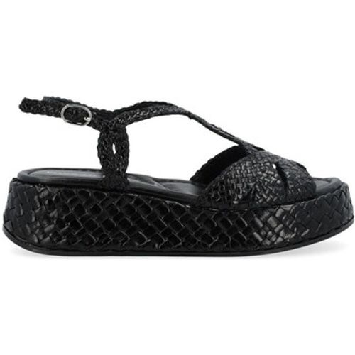 Sandalen Sandale Maui aus schwarzem gewebtem Leder - Pon´s Quintana - Modalova