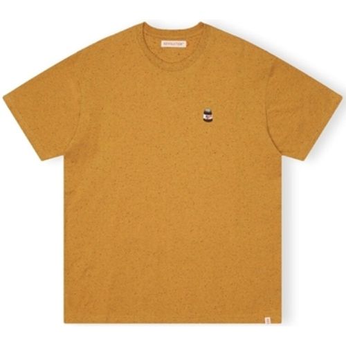 T-Shirts & Poloshirts T-Shirt Loose 1367 NUT - Yellow - Revolution - Modalova