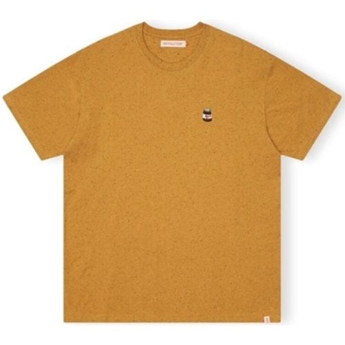 T-Shirts & Poloshirts T-Shirt Loose 1367 NUT - Yellow - Rvlt Revolution - Modalova