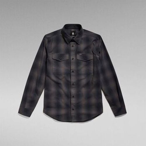 Hemdbluse D20165 D412 MARINE SLIM SHIRT-DK BLACK VANDERBILT CHECK - G-Star Raw - Modalova