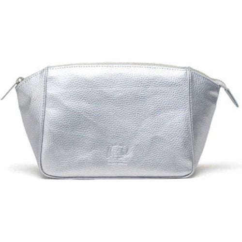 Kulturbeutel Milan Toiletry Bag Vegan Leather Silver Metallic - Herschel - Modalova