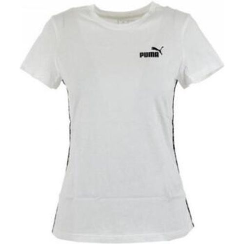 T-Shirt T-shirt Donna 676131_power_tape_bianco - Puma - Modalova