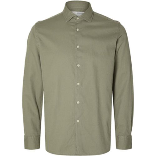 Blusen Regbond Regular Fit Overhemd Vetiver - Selected - Modalova