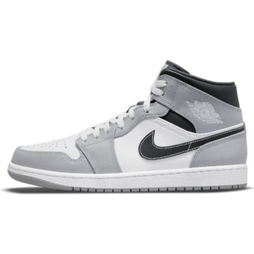 Sneaker Air Jordan 1 Mid Light Smoke Grey Anthracite - Nike - Modalova