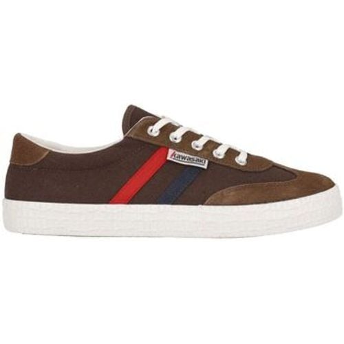 Sneaker Fuzion 2.0 Canvas Shoe K242352 5045 Chocolate Brown - Kawasaki - Modalova