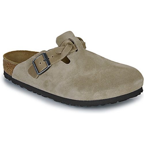 Pantoffeln Boston Braided LEOI/LEVE Taupe - Birkenstock - Modalova