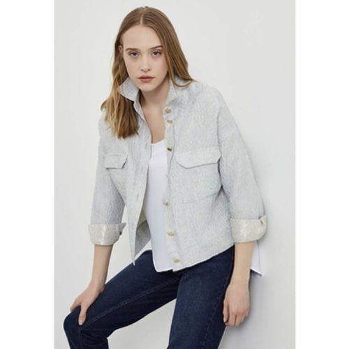 Jacken Gold Button Pocket Short Jacket - Just Like You - Modalova