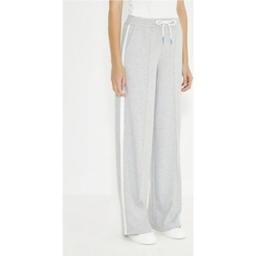 Hosen Grey Striped Front Rib And Side Stripe Detail Women's Trousers - Just Like You - Modalova