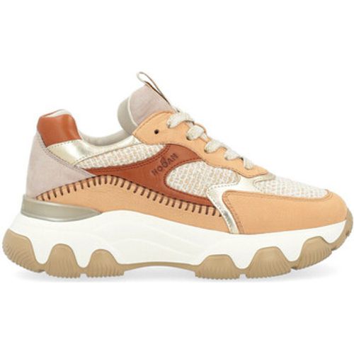 Sneaker Sneaker Hyperactive Mid Cut beige und braun - Hogan - Modalova