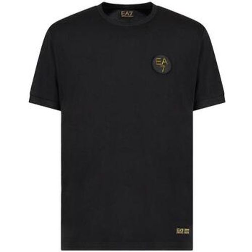 T-Shirts & Poloshirts World Of Football T-Shirt - Black - Ea7 Emporio Armani - Modalova