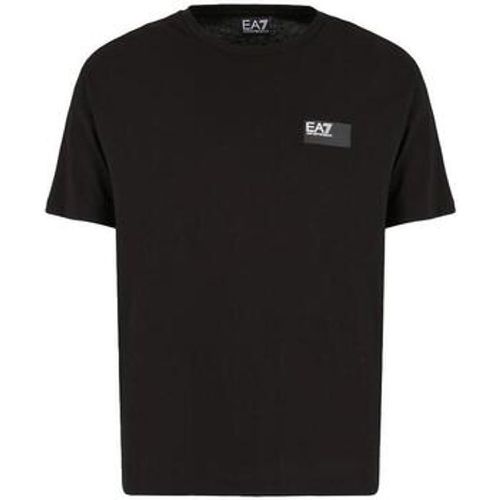 T-Shirts & Poloshirts Visibility Crew T-Shirt Black - Ea7 Emporio Armani - Modalova