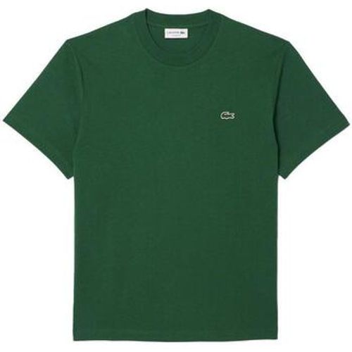 T-Shirts & Poloshirts Classic Fit Cotton T-Shirt Pine Green - Lacoste - Modalova