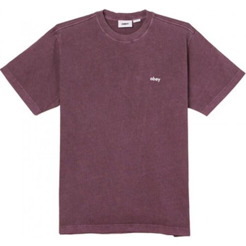 T-Shirts & Poloshirts Lowercase pigment tee ss - Obey - Modalova