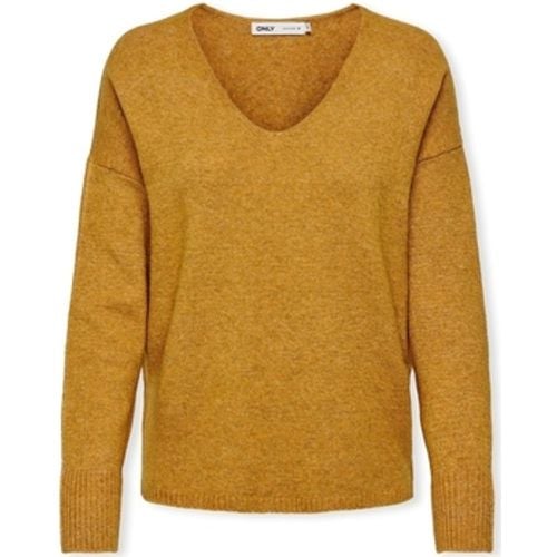 Pullover Rica Life Knit LS - Golden Spice - Only - Modalova