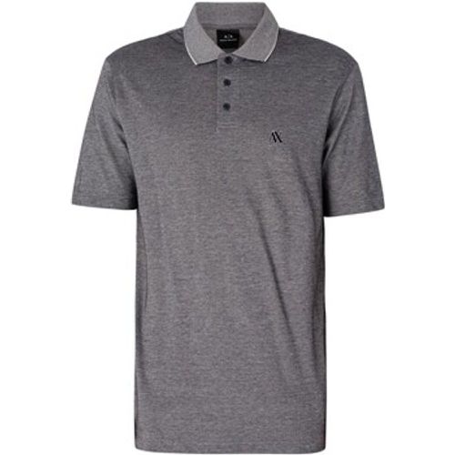 EAX Poloshirt Meliertes Poloshirt - EAX - Modalova