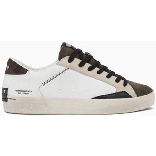 Sneaker DISTRESSED 15012AA7-10 WHITE - Crime London - Modalova