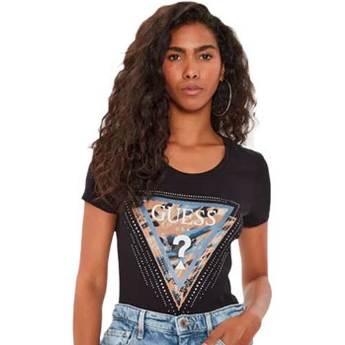 Guess T-Shirt G print strass - Guess - Modalova