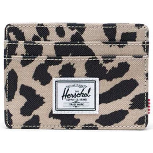 Geldbeutel Charlie Cardholder Leopard Waves - Herschel - Modalova