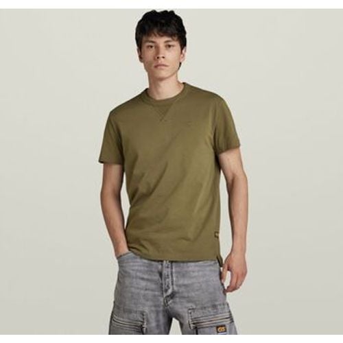 T-Shirts & Poloshirts D24449 336 - NIFOUS BASE-B230 SHADOW OLIVE - G-Star Raw - Modalova