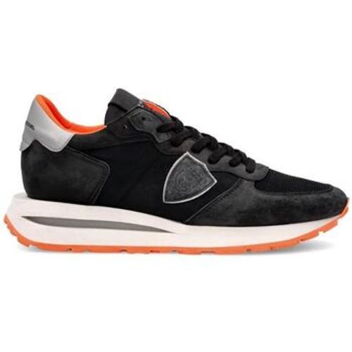 Sneaker TKLU WNV4 - TROPEZ HAUTE-NEON NOIR ORANGE - Philippe Model - Modalova