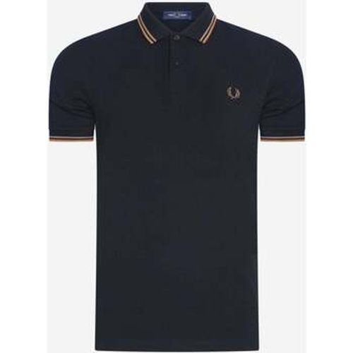 T-Shirts & Poloshirts Hemd mit Doppelstreifen – schattierter Stein - Fred Perry - Modalova