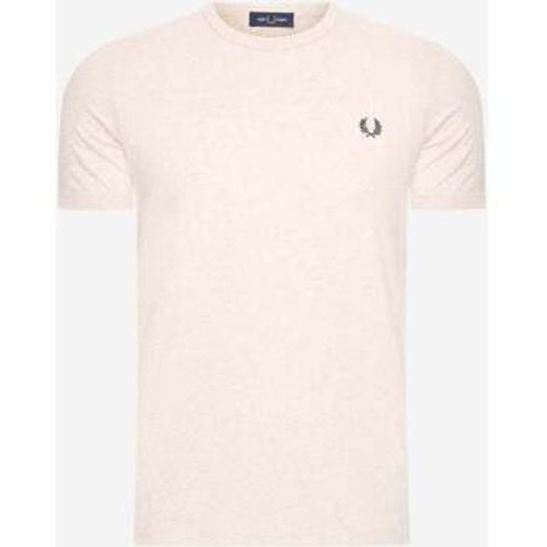 T-Shirts & Poloshirts Ringer T-shirt - porridge marl - Fred Perry - Modalova