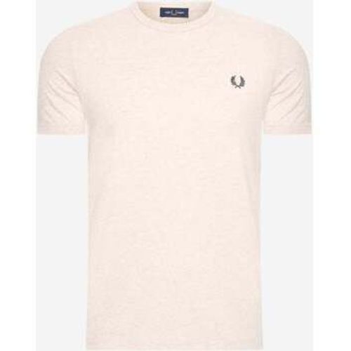 T-Shirts & Poloshirts Ringer-T-Shirt - Porridge Marl - Fred Perry - Modalova