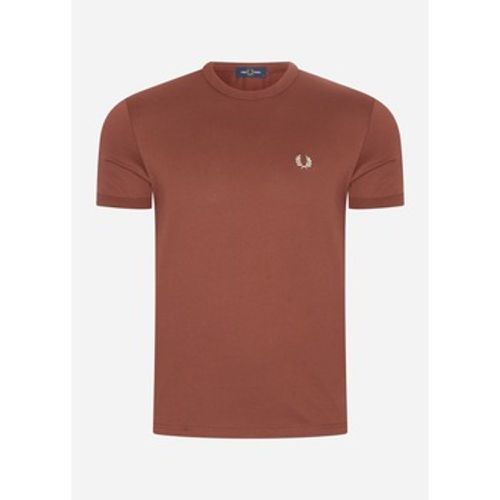 T-Shirts & Poloshirts Ringer-T-Shirt – Whiskybraun - Fred Perry - Modalova