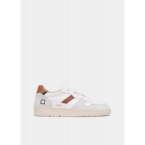 Sneaker M411-C2-NT-WI - COURT 2.0-NATURAL WHITE-CUOIO - Date - Modalova