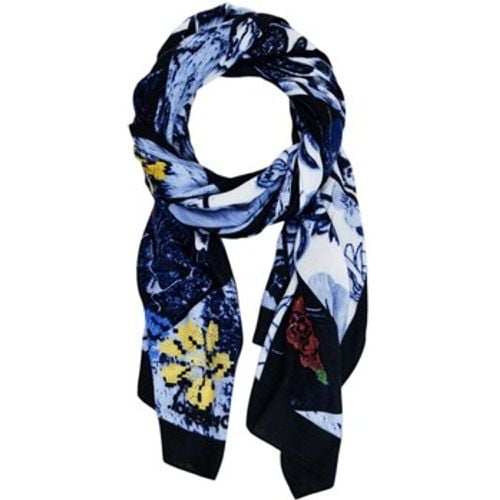 Schal FOU_DENIM FLOWERS RECTANGL 24WAWA12 - Desigual - Modalova