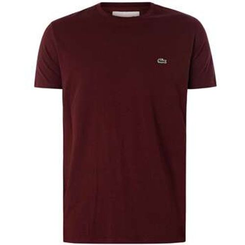 T-Shirt T-Shirt aus Pimabaumwolle mit Logo - Lacoste - Modalova