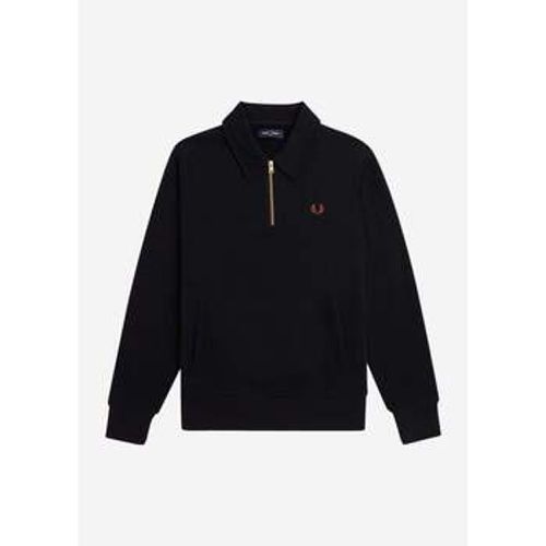 Pullover Sweatshirt mit halbem Reißverschluss - Fred Perry - Modalova