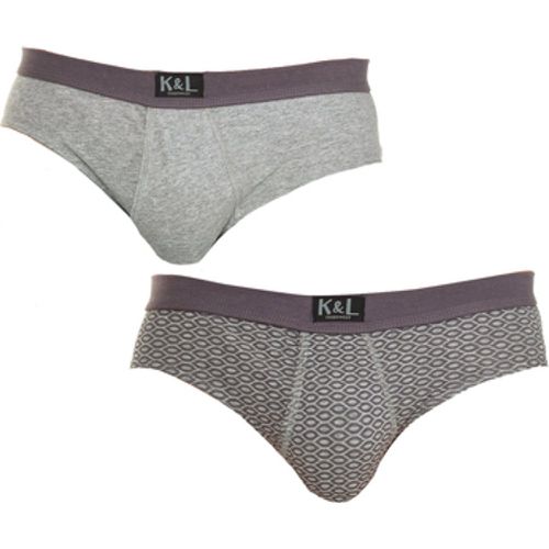 Boxershorts KLS4-2010-GRAY - Kisses&Love - Modalova