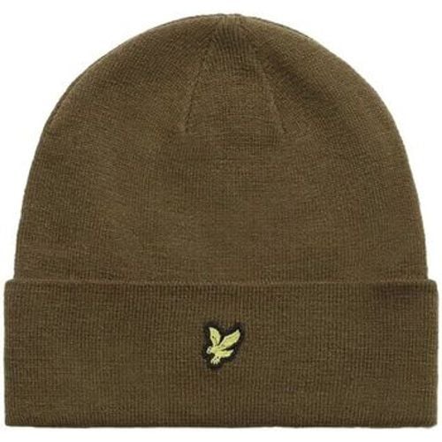 Hut HE305CL RACKED RIB BEANIE-W485 OLIVE - Lyle & Scott - Modalova