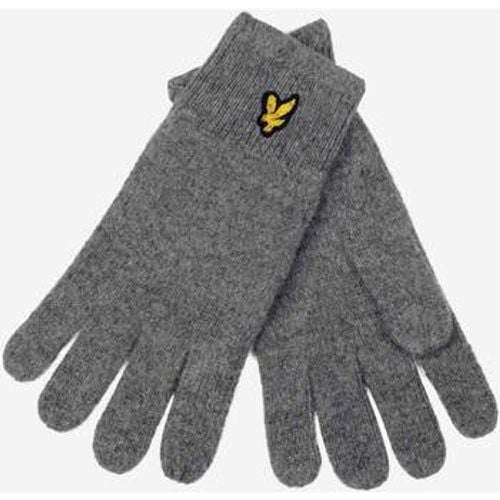 Handschuhe Racked rib gloves - mid grey marl - Lyle & Scott - Modalova