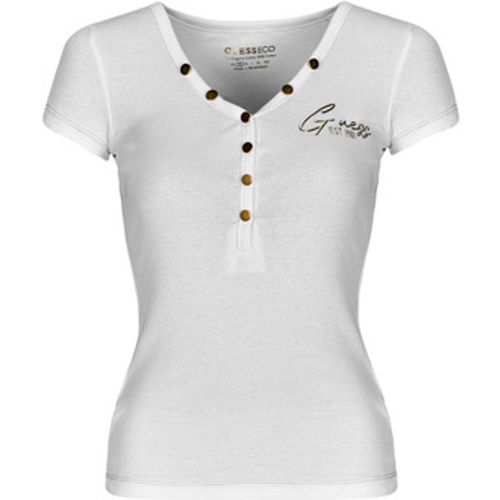 Guess T-Shirt HENLEY OLYMPIA - Guess - Modalova