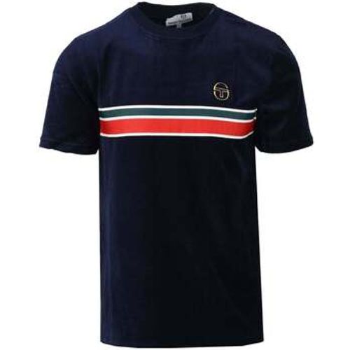 T-Shirts & Poloshirts Ayme Velour T-Shirt Maritime Blue - Sergio Tacchini - Modalova