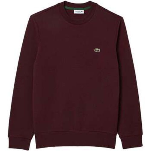 Sweatshirt Fleece Crew Sweatshirt Bordeaux - Lacoste - Modalova