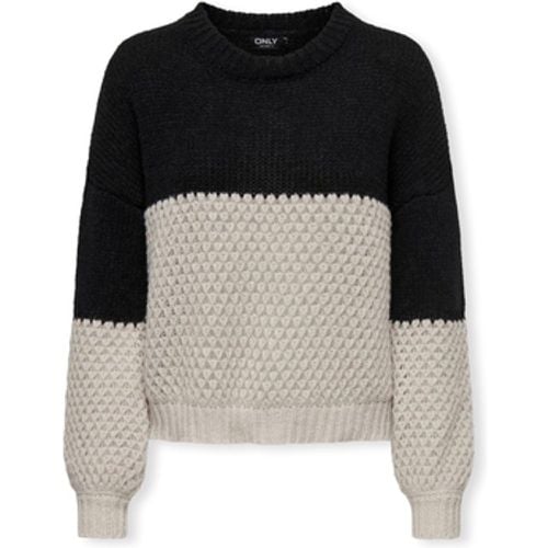 Pullover Rose Life Knit - Black/Pumice - Only - Modalova