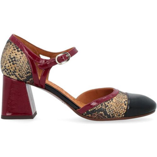 Pumps Pumps Guera in schwarzem und rotem Leder - Chie Mihara - Modalova