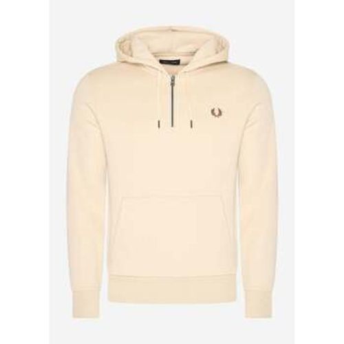 Pullover Hooded fleece back sweatshirt - oatmeal - Fred Perry - Modalova