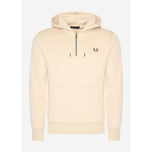 Pullover Hooded fleece back sweatshirt - oatmeal - Fred Perry - Modalova