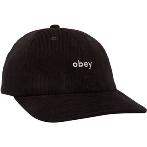 Schirmmütze Lowercase corduroy 6 panel str - Obey - Modalova