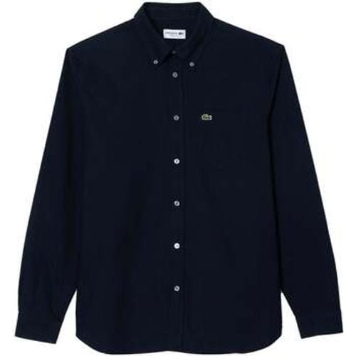 Hemdbluse Regular Fit Oxford Shirt Navy Blue - Lacoste - Modalova